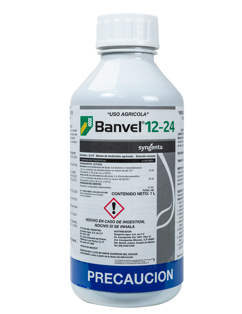 Herbicida Banvel 12-24 (1 Lt) - Comercial Agropecuaria
