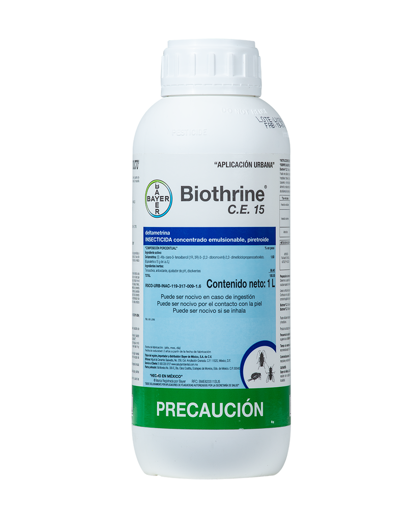 Insecticida Piretroide Biothrine C.E. 15 (1Lt) - Comercial Agropecuaria