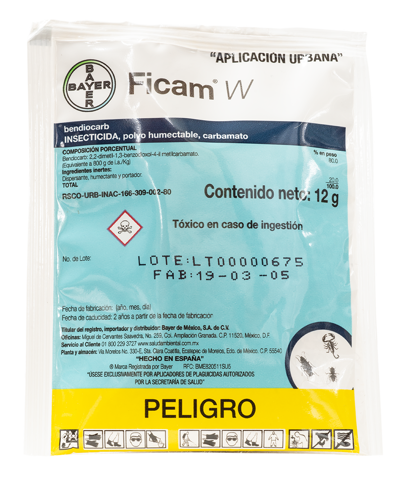 Insecticida Ficam W (12g) - Comercial Agropecuaria