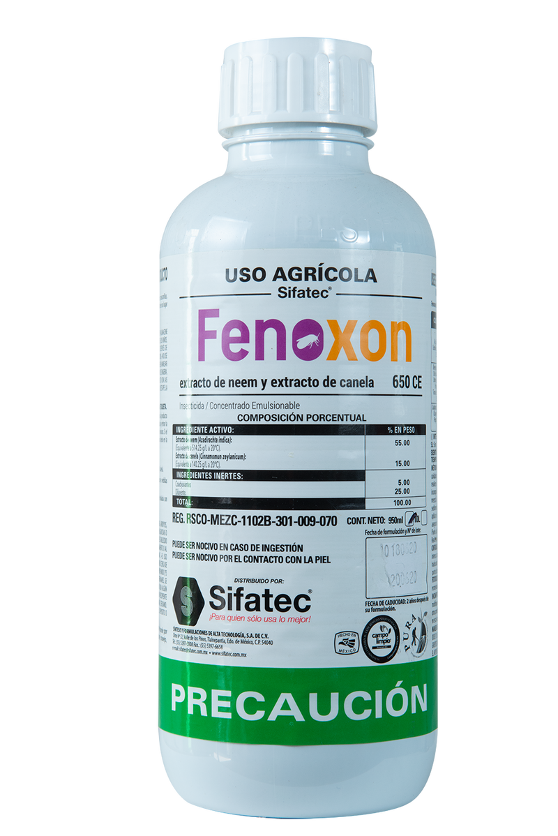 Insecticida Orgánico Fenoxon - Comercial Agropecuaria