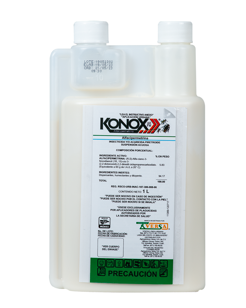 Insecticida Konox 60 FW (1 Lt) - Comercial Agropecuaria