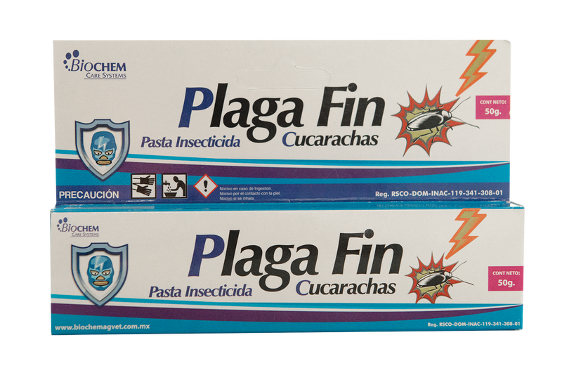 Insecticida en Pasta Plaga Fin - Comercial Agropecuaria