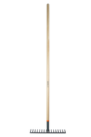 Rastrillo Recto para Jardín de 16 Dientes - Comercial Agropecuaria