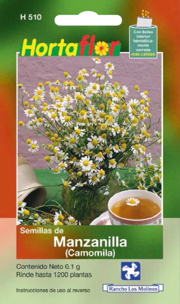 Sobre de Semilla de Manzanilla - Comercial Agropecuaria