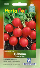 Sobre de Semilla de Rábano - Comercial Agropecuaria