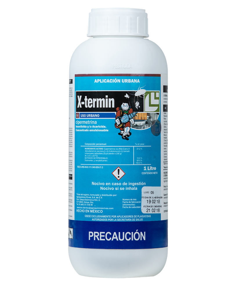 Insecticida X-termin CE (1 Lt) - Comercial Agropecuaria