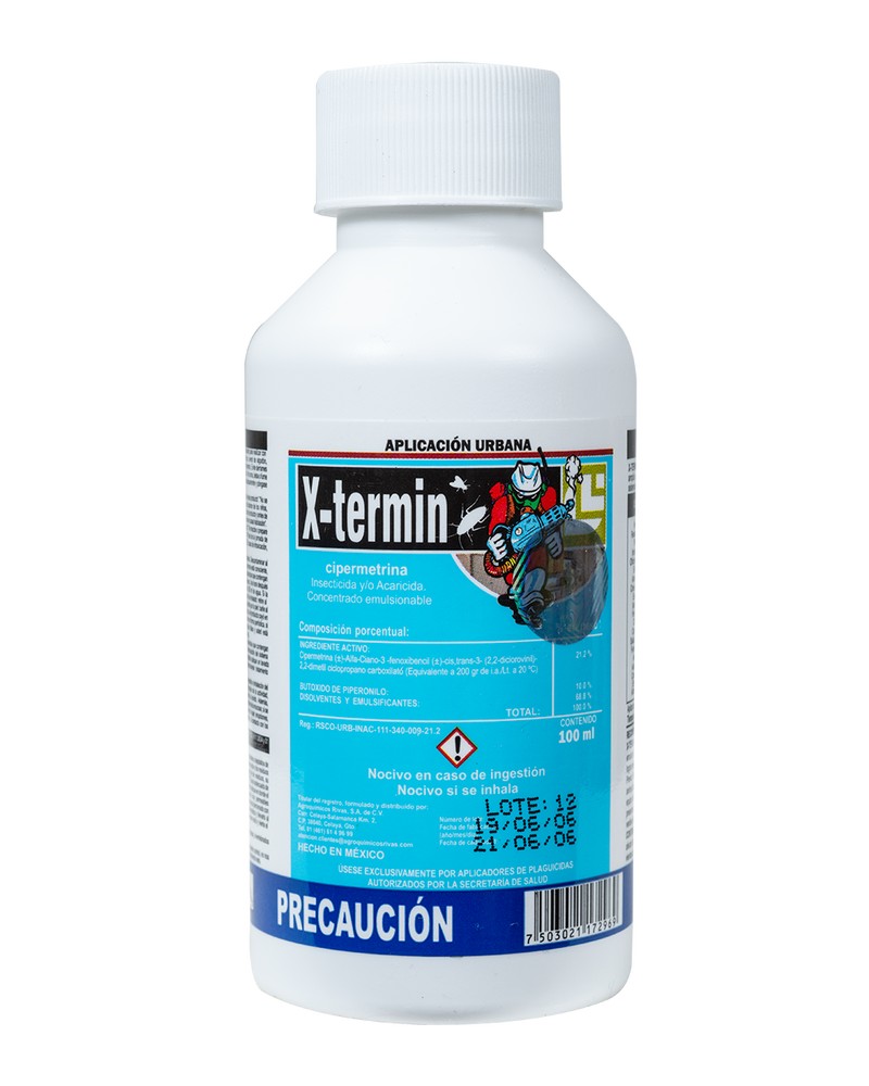 Insecticida X-termin (100 ml) - Comercial Agropecuaria
