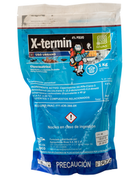 Insecticida X-termin Polvo (1Kg) - Comercial Agropecuaria